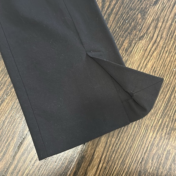 NWOT Ted Baker Ozete Slit Detail Trousers in Black - Picture 8 of 9